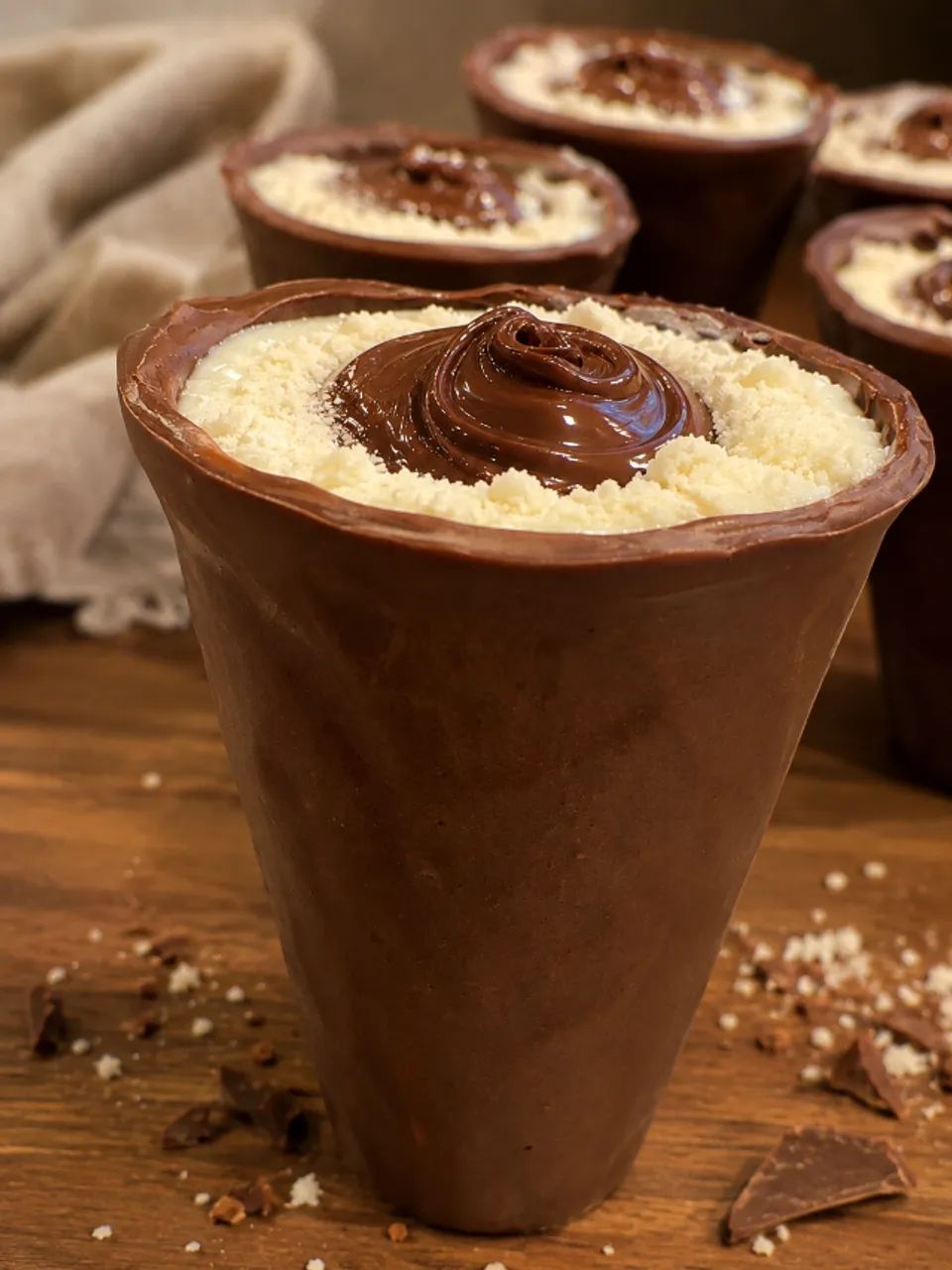 CONES TRUFADO, BROWNIE RECHEADO - chamar pv - Foto 2