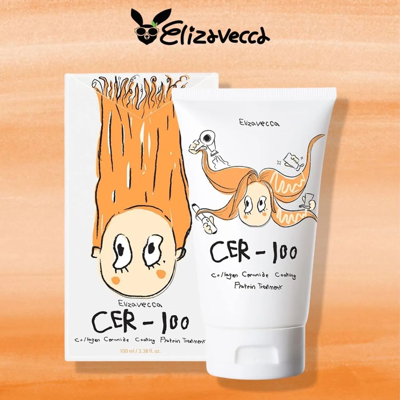 Creme de cabelo Koreano Elizavecca - Foto 2