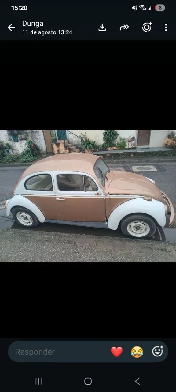 Volkswagen Fusca Fusca (gasolina) 1970