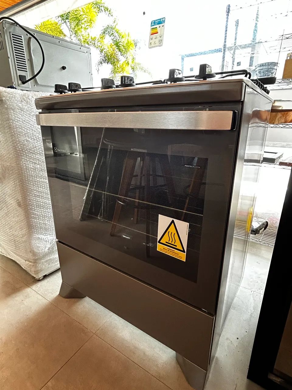 Fogão Electrolux 5 bocas bivolt - Foto 4