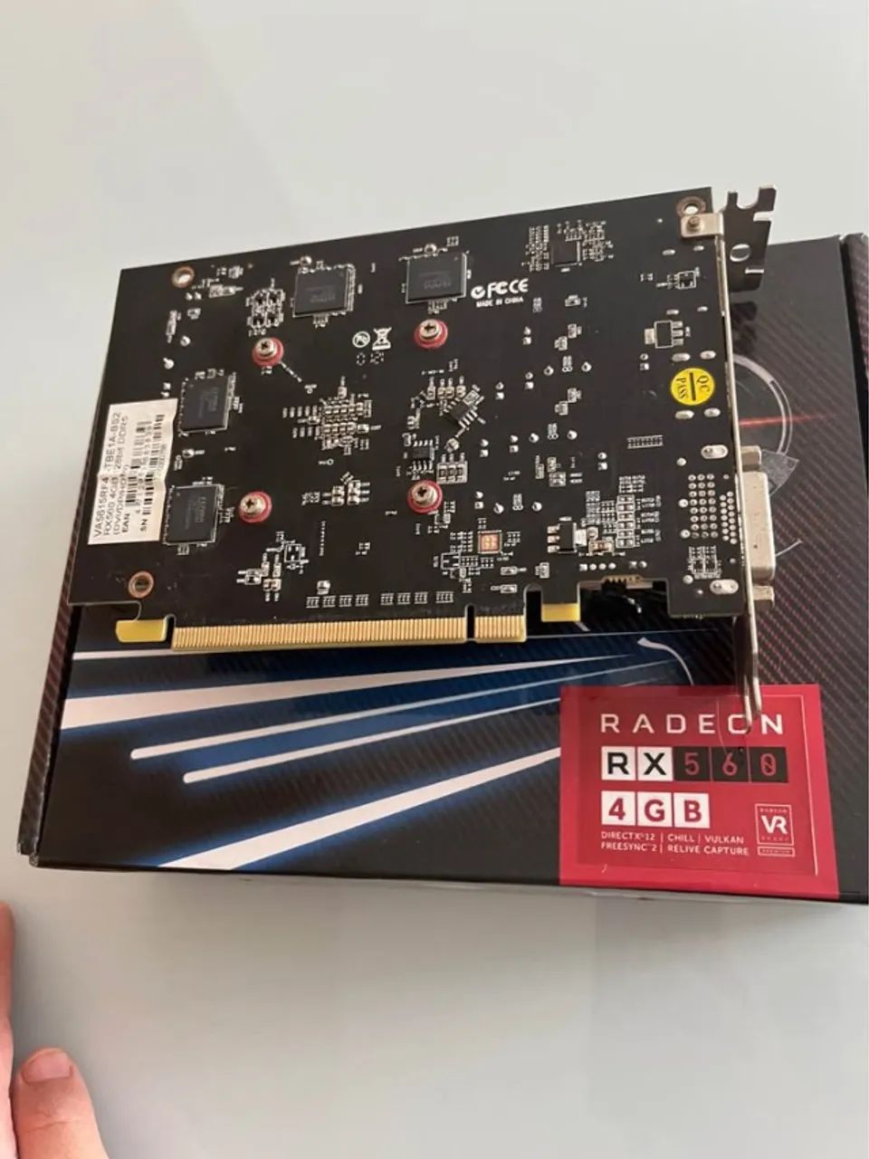 Placa de video RX 560 4gb Biostar - Foto 2