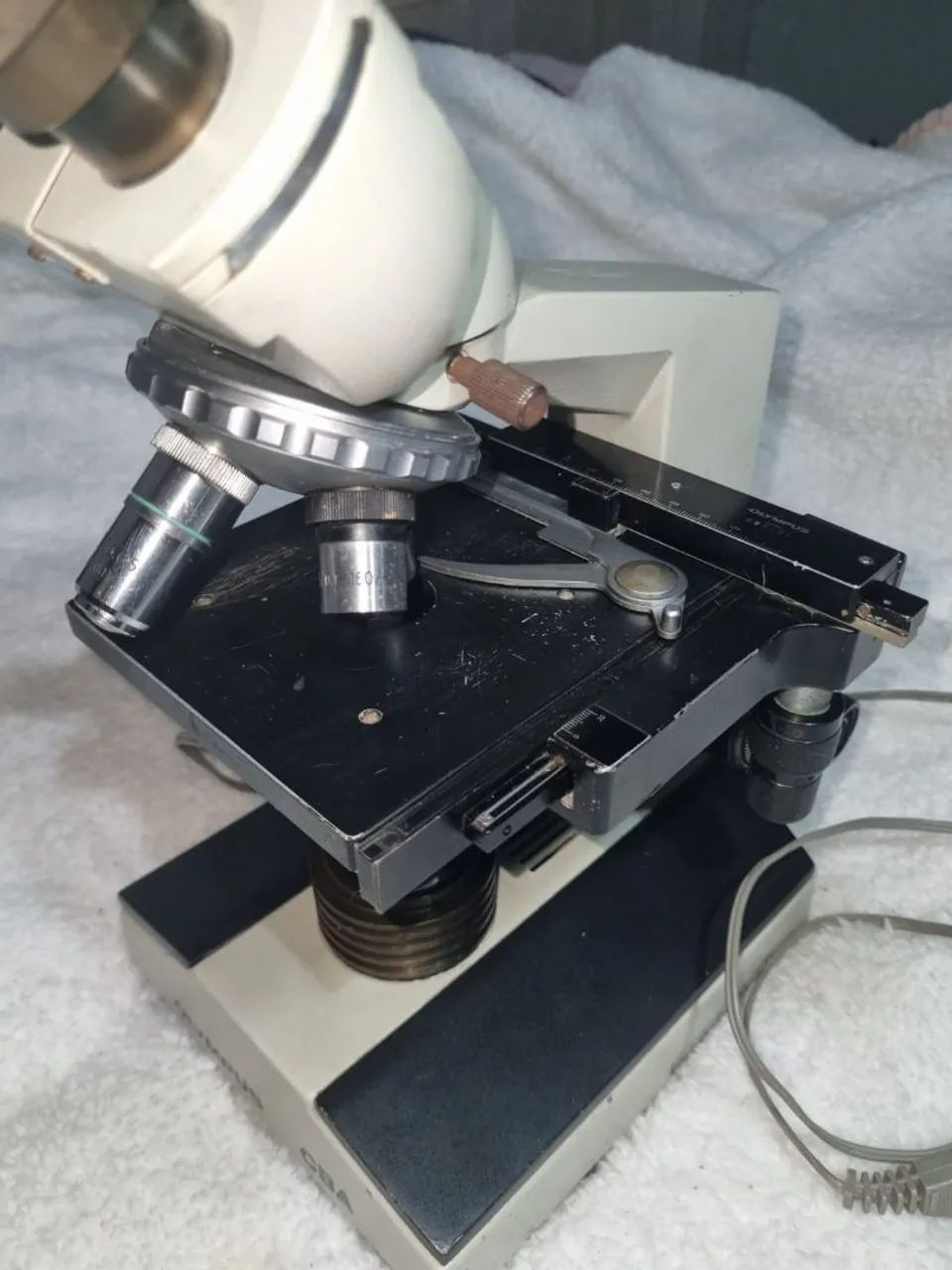 Microscópio Proficional Binocular Olympus CBA  - Foto 4