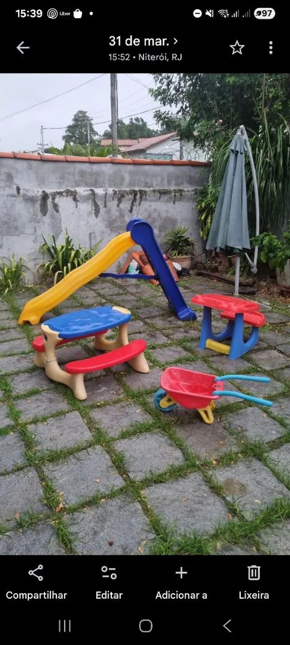 Kit de brinquedos 