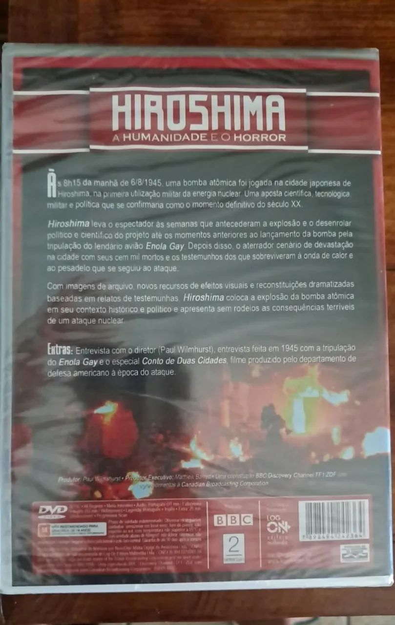 DVD Hiroshima a humanidade e o horror - Foto 2