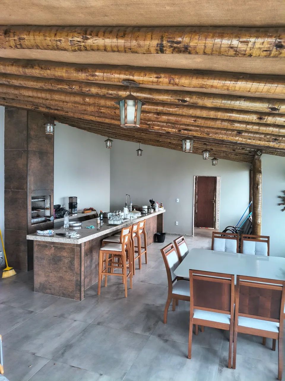 Vende-se linda  chacara com casa e área de churrasco com piscina   - Foto 12
