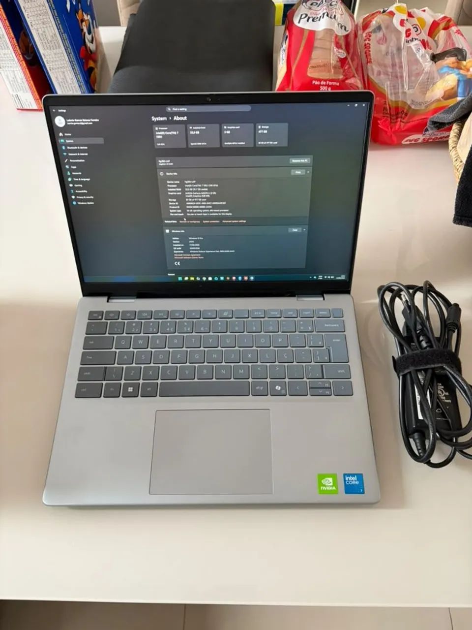 Notebook Dell Inspiron 14 5440 - Core 7 150 U. 32 GB RAM / SSD 512
