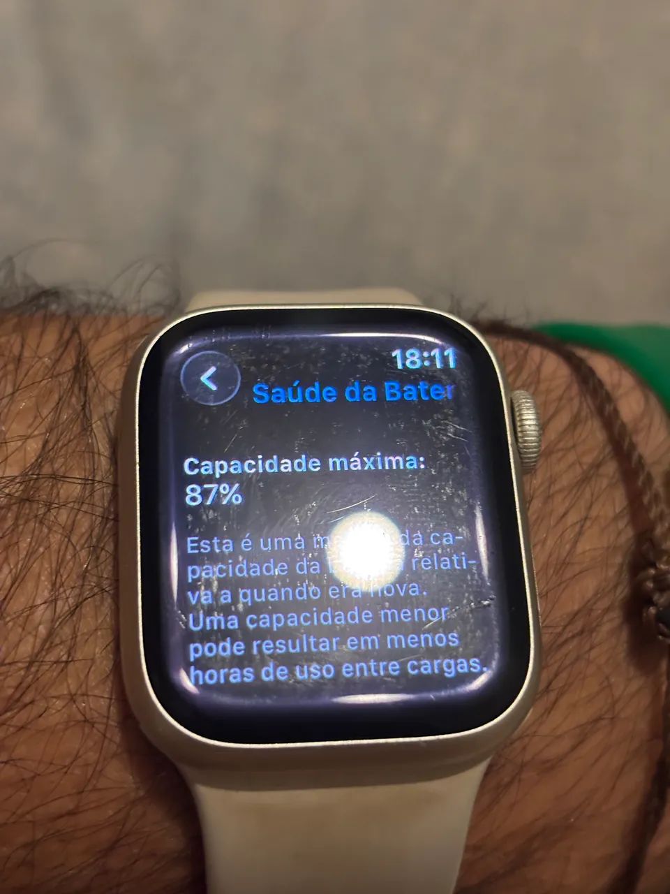 Apple Watch Series 8 com carregador e 3 pulseiras  - Foto 4