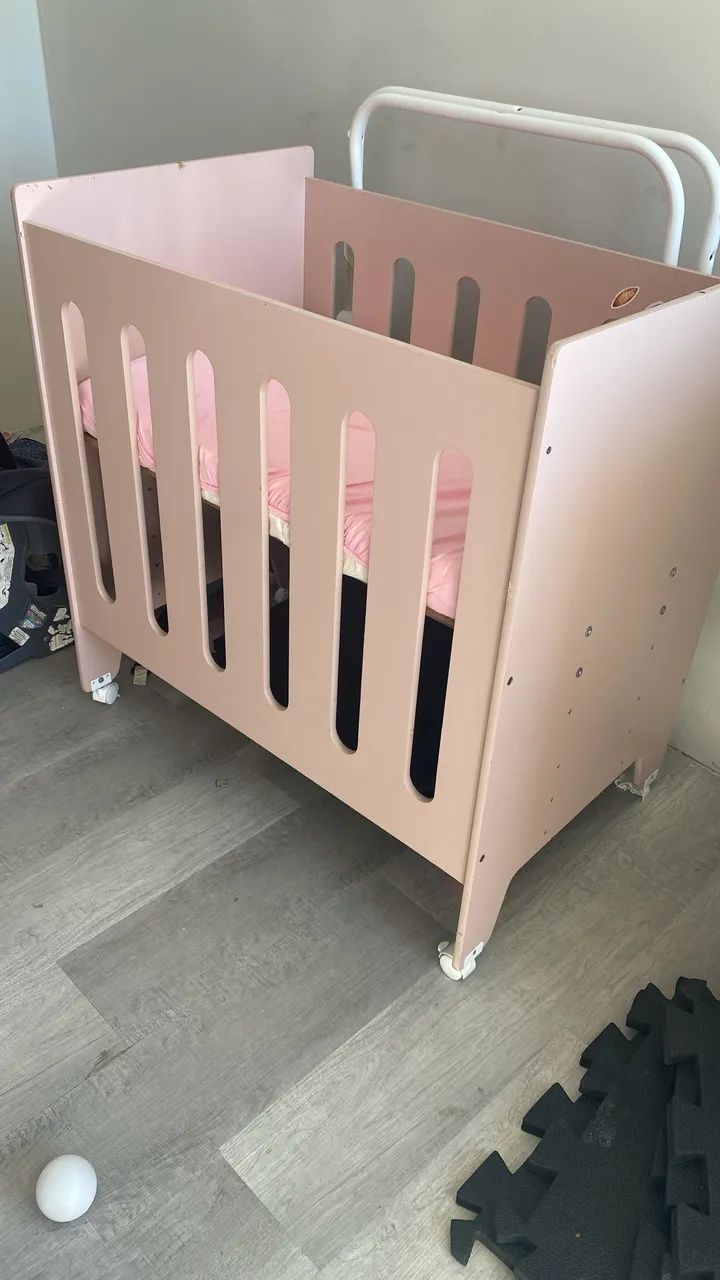 Mini berço menina  - Foto 2
