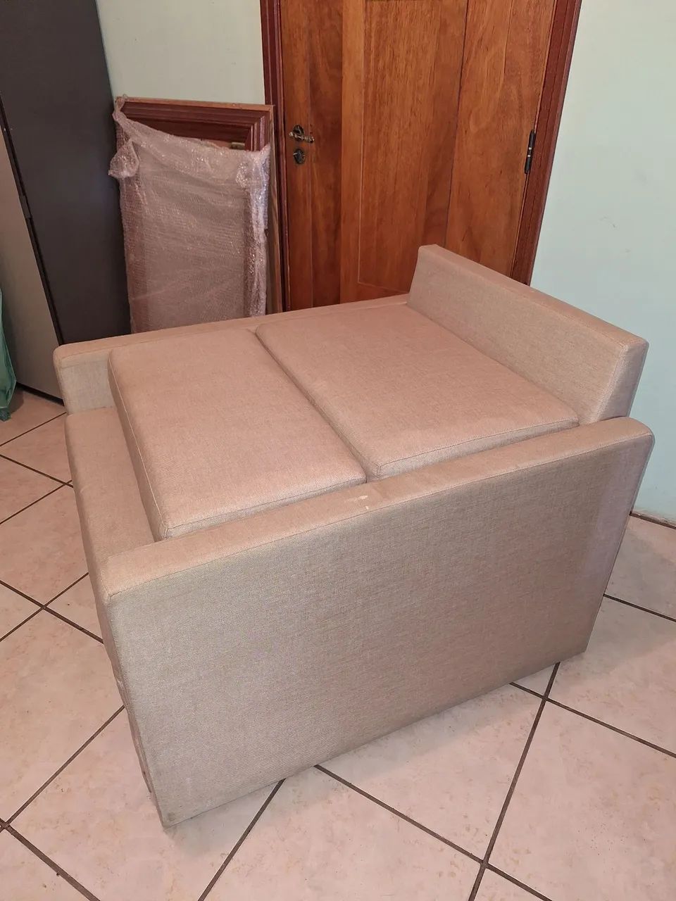 Poltrona Cama Retrátil Solteiro Castor (Usado - bom estado) - Foto 3
