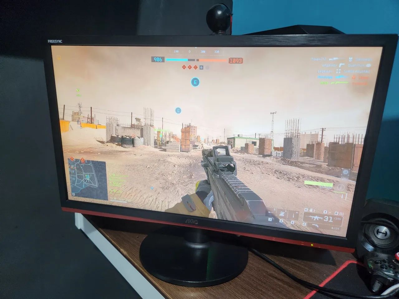 Monitor AOC 75hz 24 Polegadas  - Foto 4