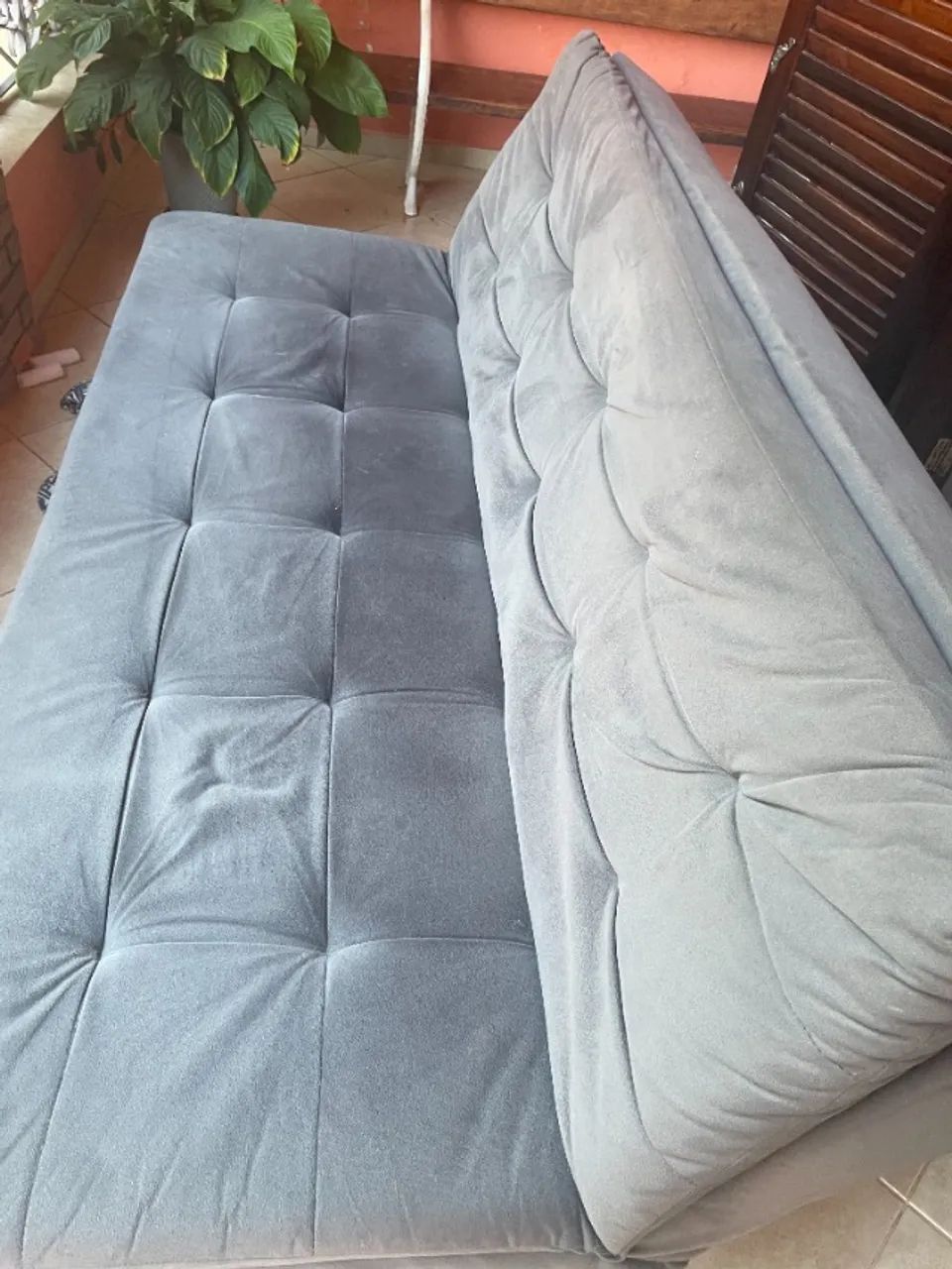 Sofa Cama Cinza