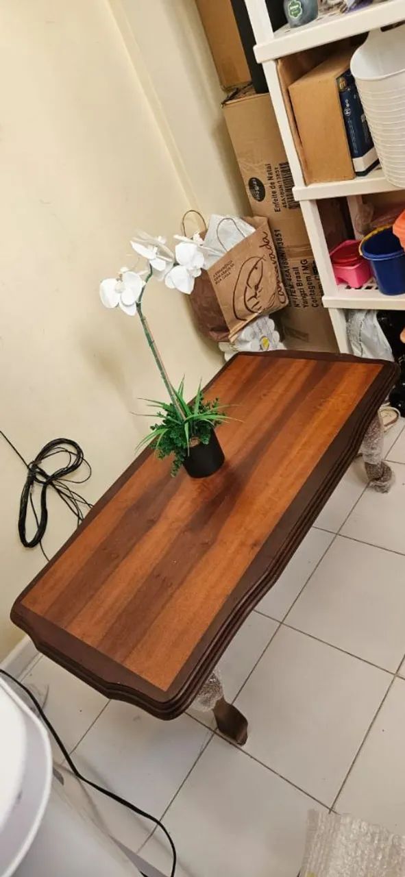 Mesa de Centro em Madeira Maciça  - Foto 2