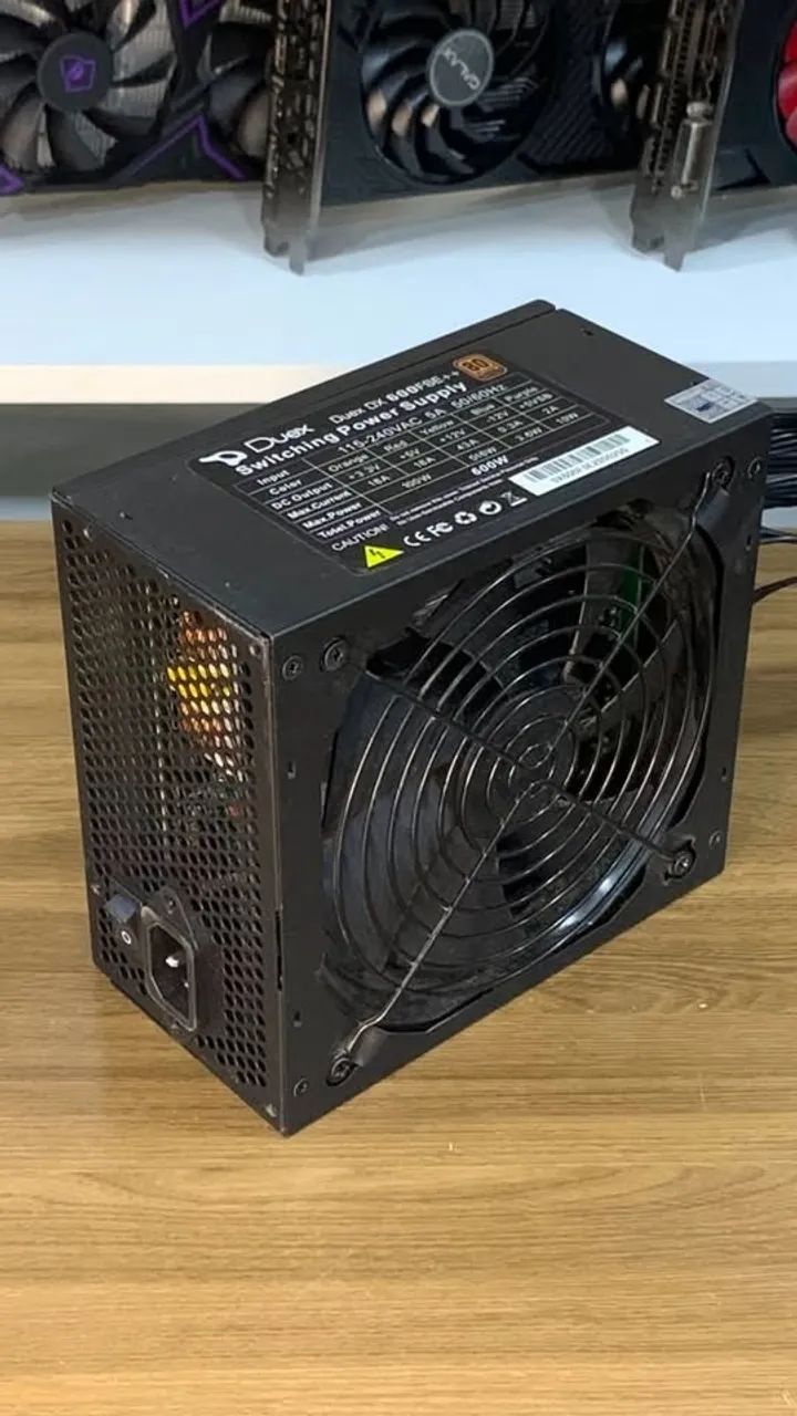 FONTE DUEX 500W 80 PLUS