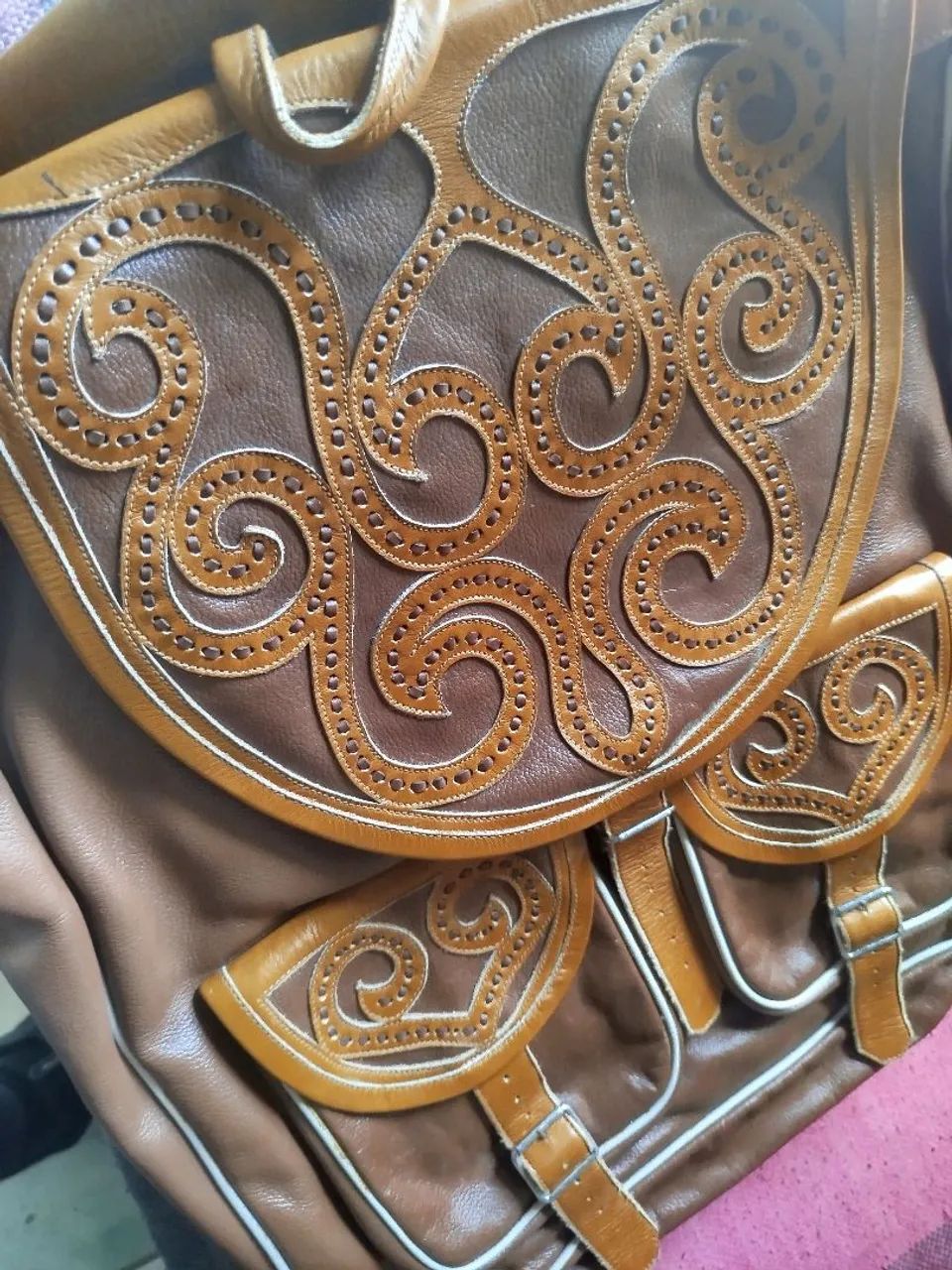Bolsa de couro  - Foto 3