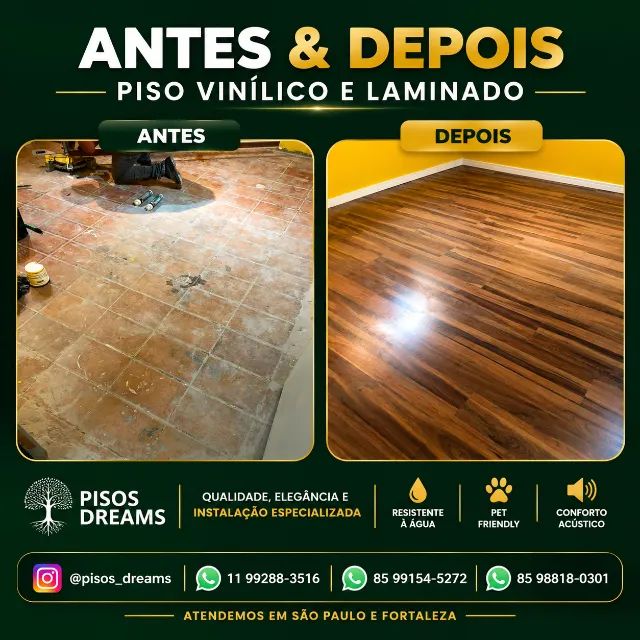 Pisos Vinílicos - Venda e Aplicação - Foto 4