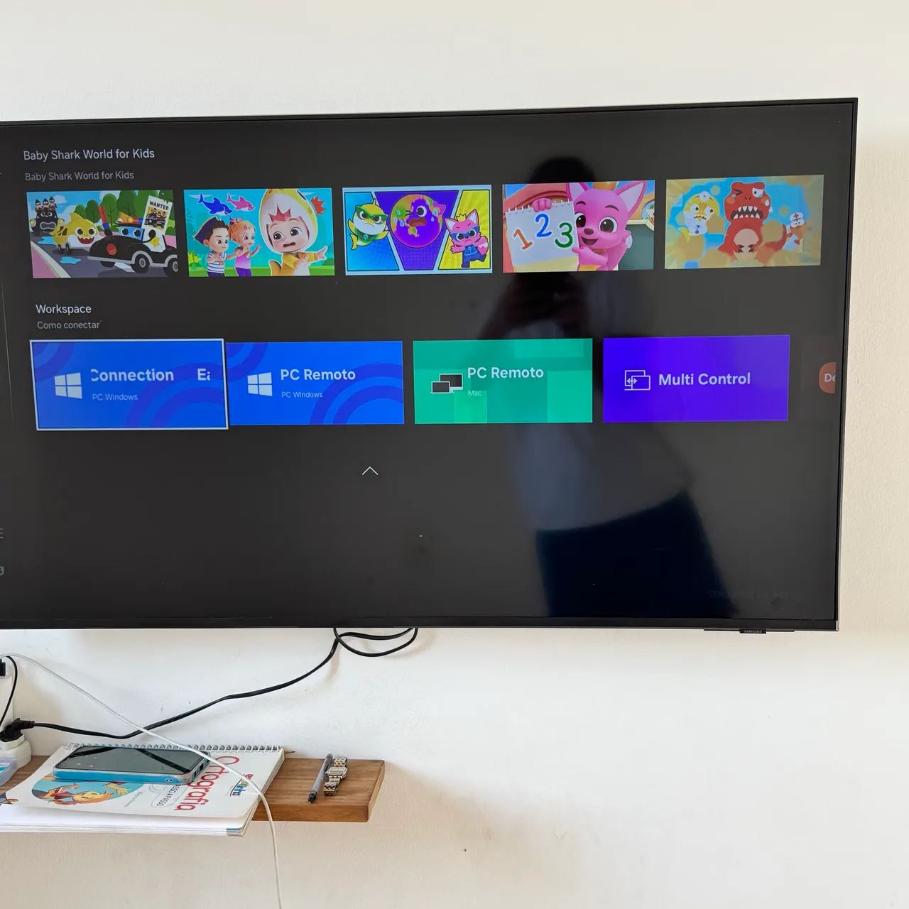 Tv Samsung 4k 43 polegadas  - Foto 4