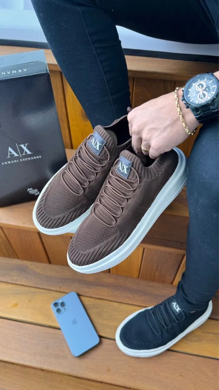 Sapatenis Armani AX - Foto 2