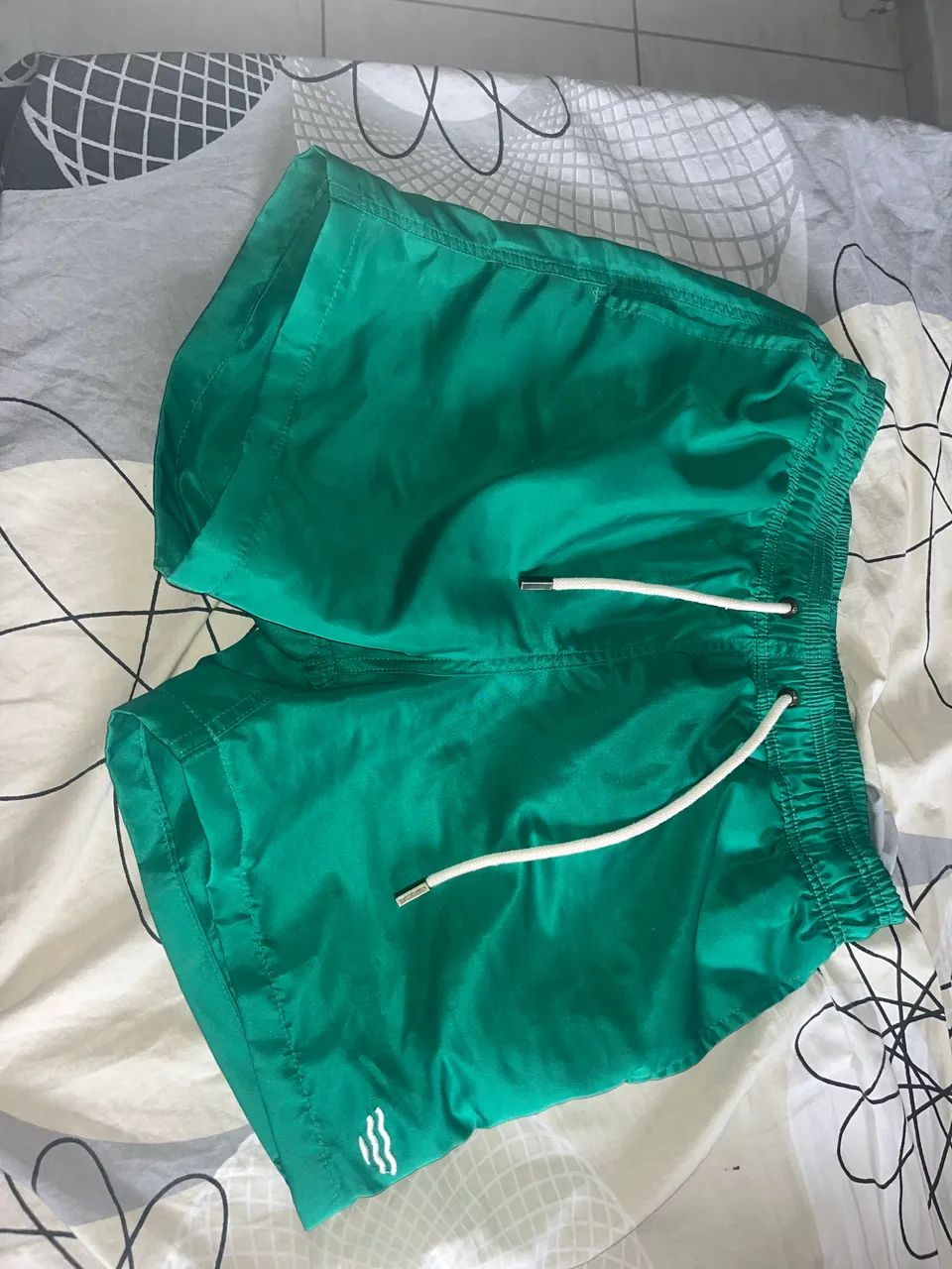 Short Praia Oka - Green - Tamanho M - Foto 3