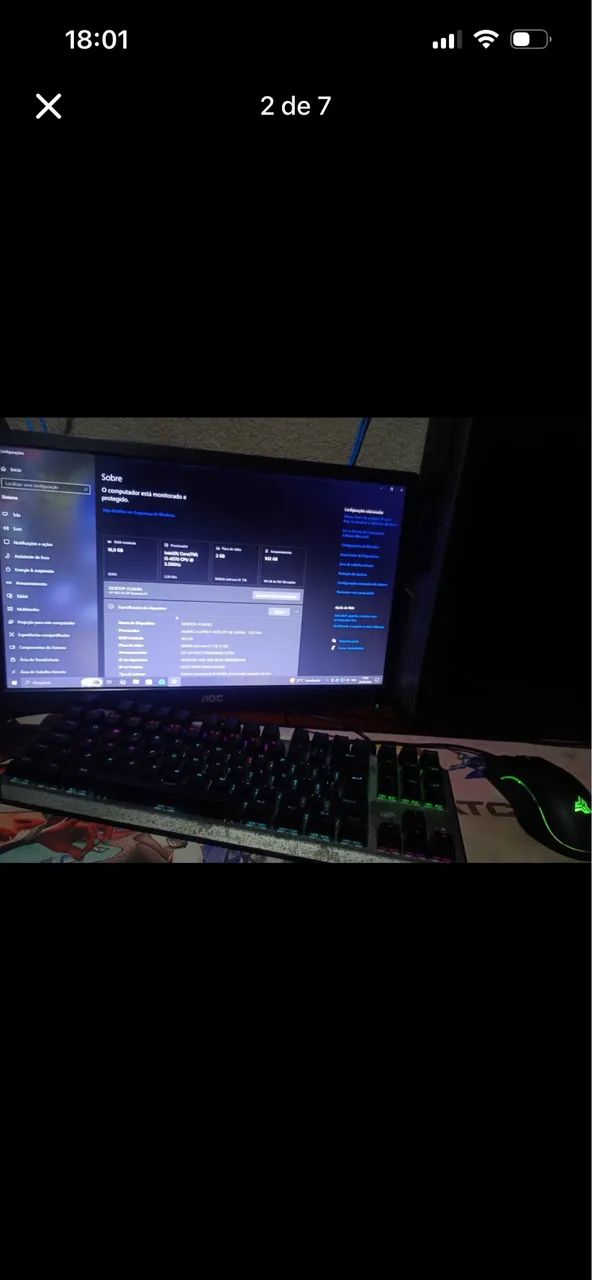 Pc gamer roda até GTA 5 pra hoje  - Foto 4