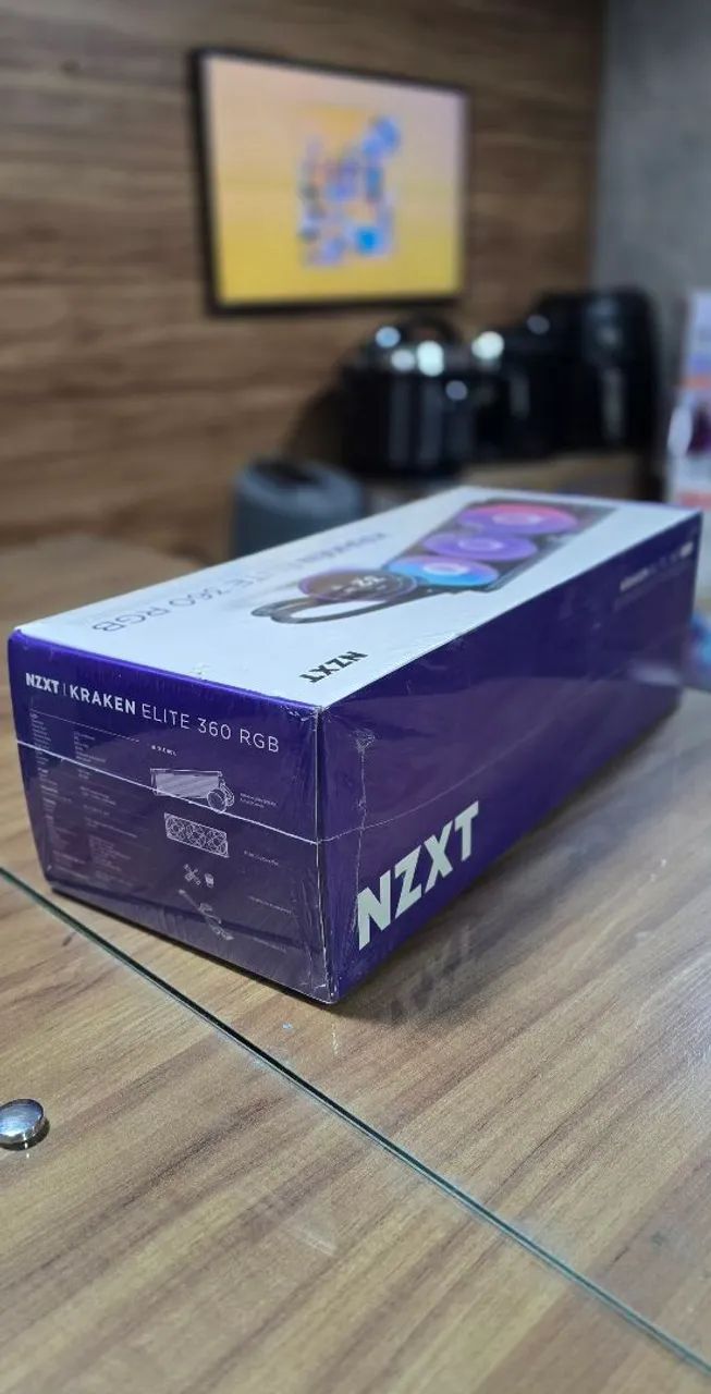 Water Cooler NZXT Kraken Elite 360 RGB [ NOVO LACRADO COM NOTA FISCAL E GARANTIA ]  - Foto 3