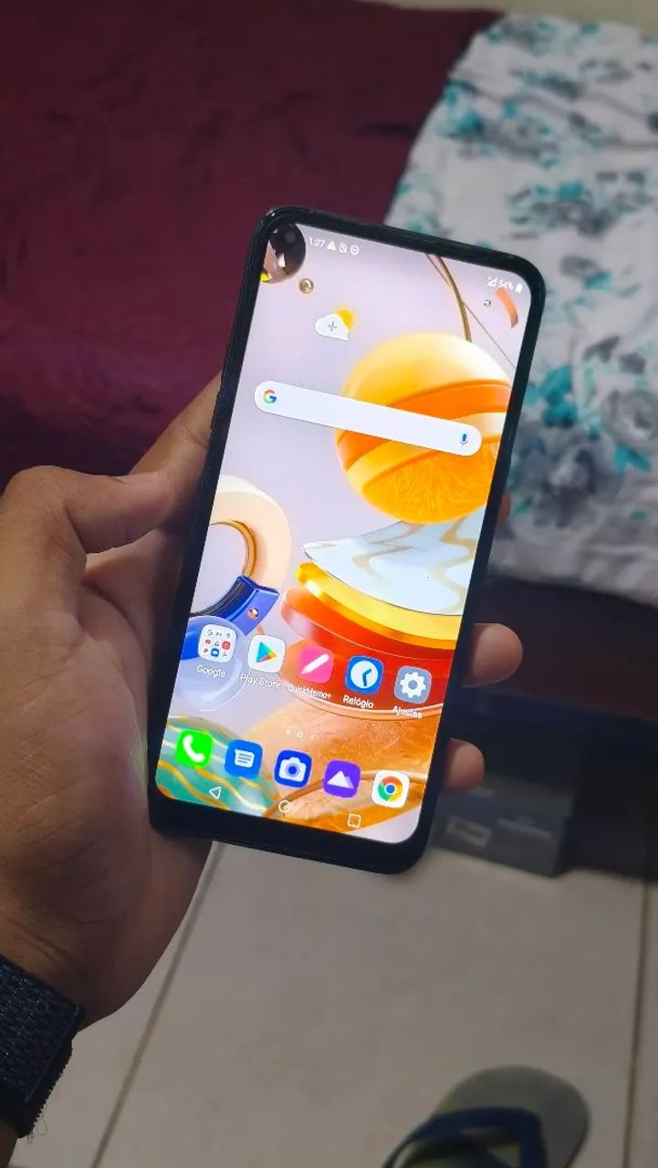 LG k61 128gb - Envio Olx Pay - Foto 2