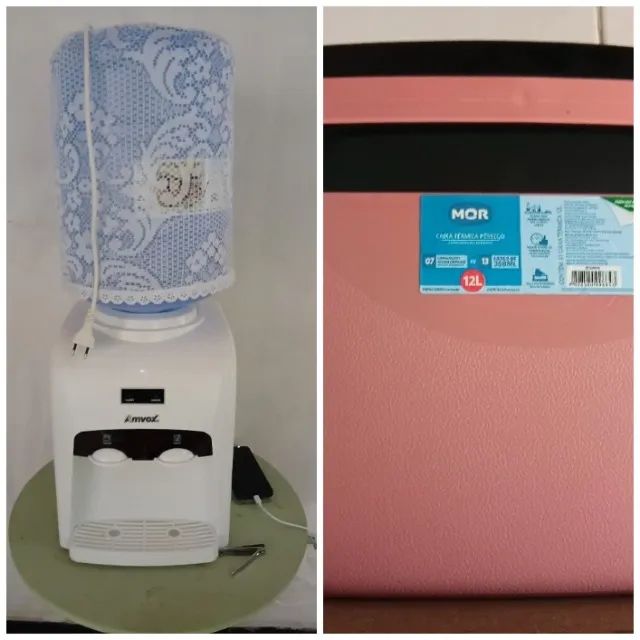 Filtro de mesa completo + coller 12 litros 