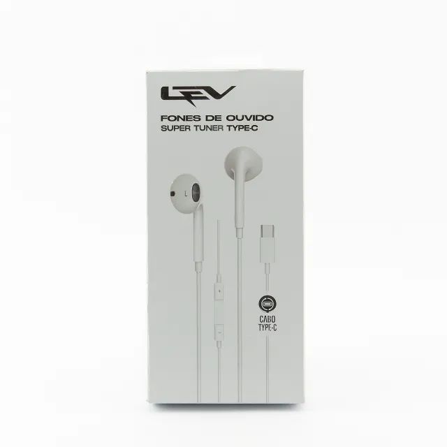 Fone De Ouvido In-ear Smartlev Super Tuner Tipo C Microfone - Foto 4