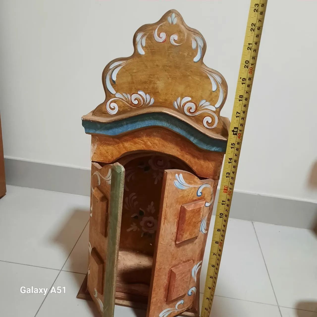 Oratório mdf pintado a mão  - Foto 3