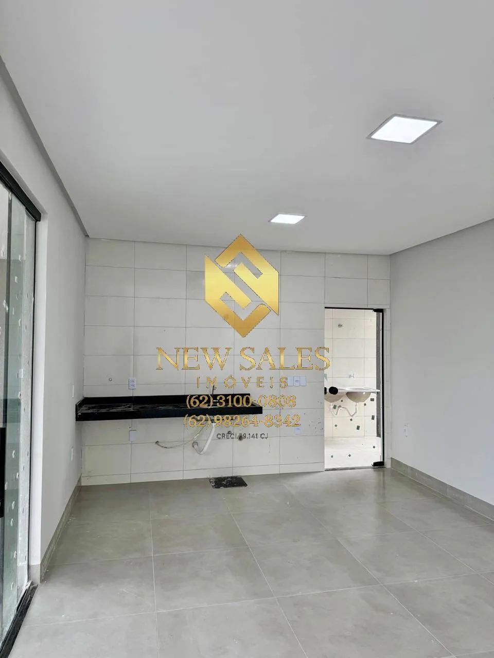 CASA 3 SUÍTES/1 SUÍTE MASTER - 161m² - GARAGEM COBERTA - SETOR MONTE CRISTO - Foto 4
