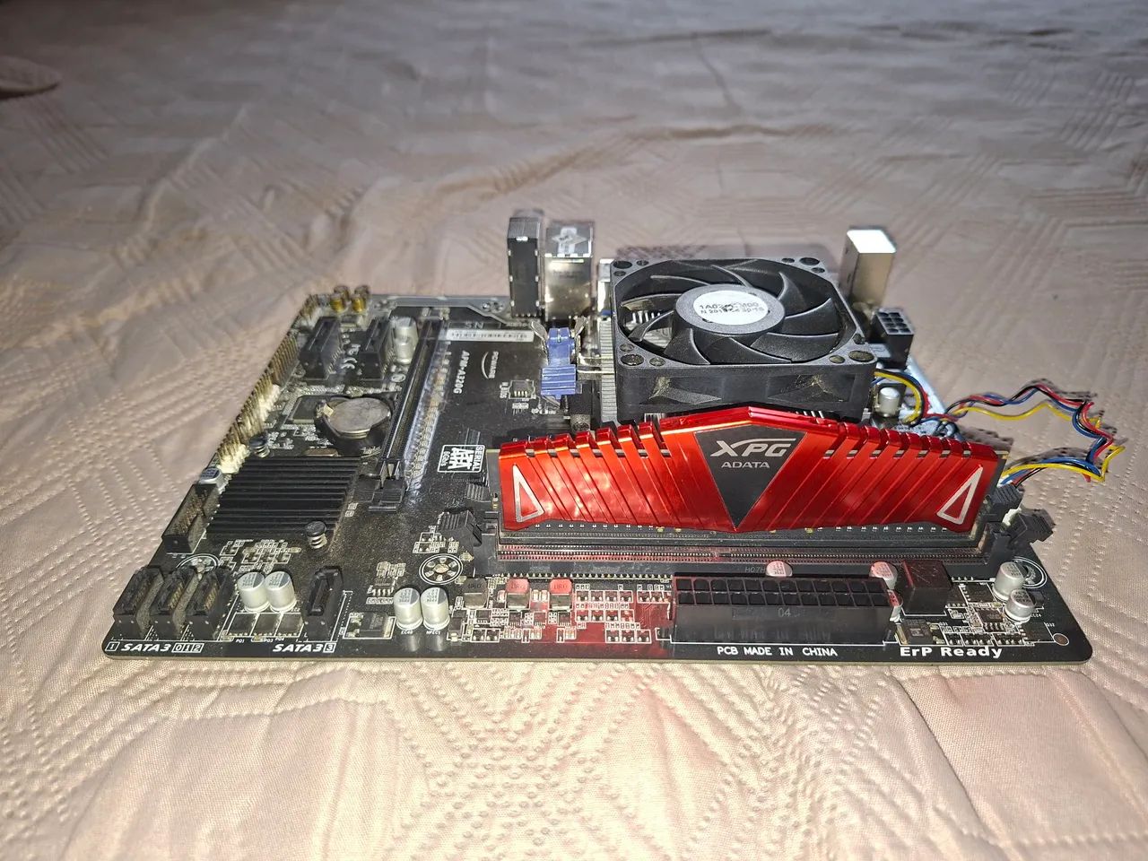 Placa mae+Processador+Memoria RAM