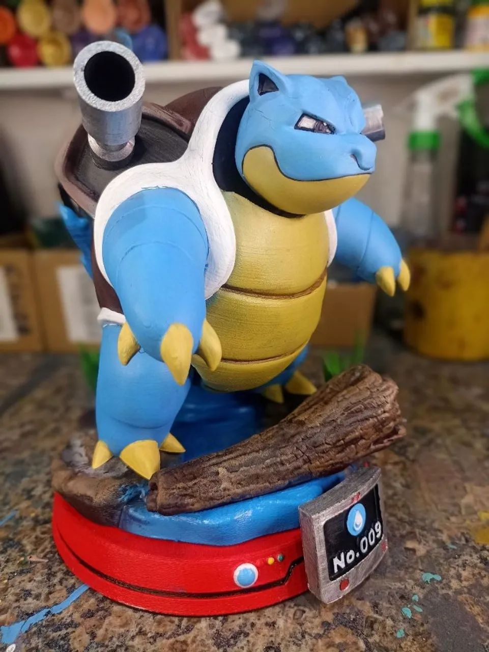 Escultura 3D ? Blastoise Pokémon - Foto 2