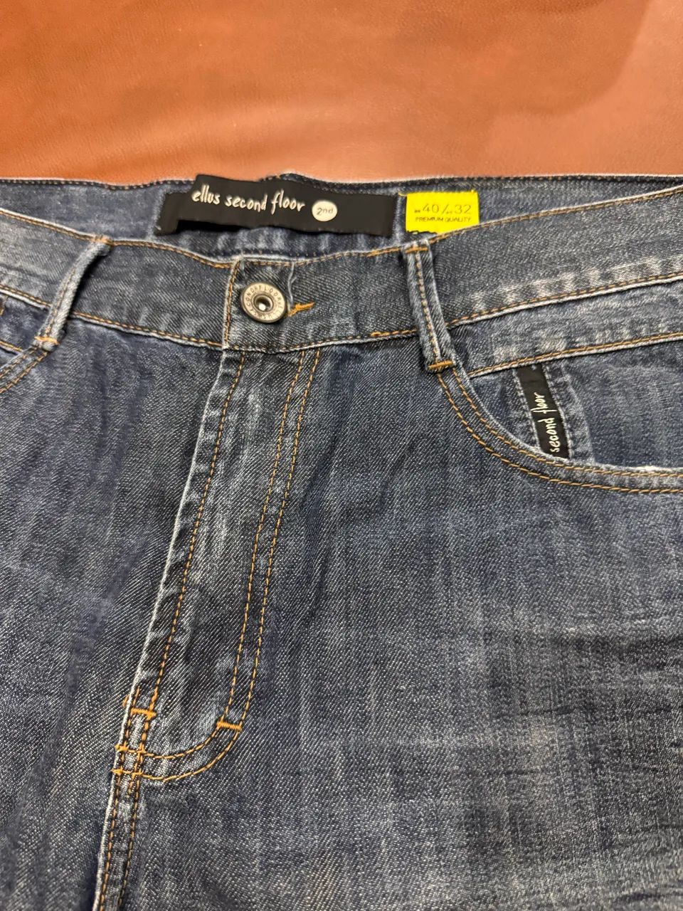 Vendo Bermuda Jeans Ellus 2°Floor Nova - Foto 2