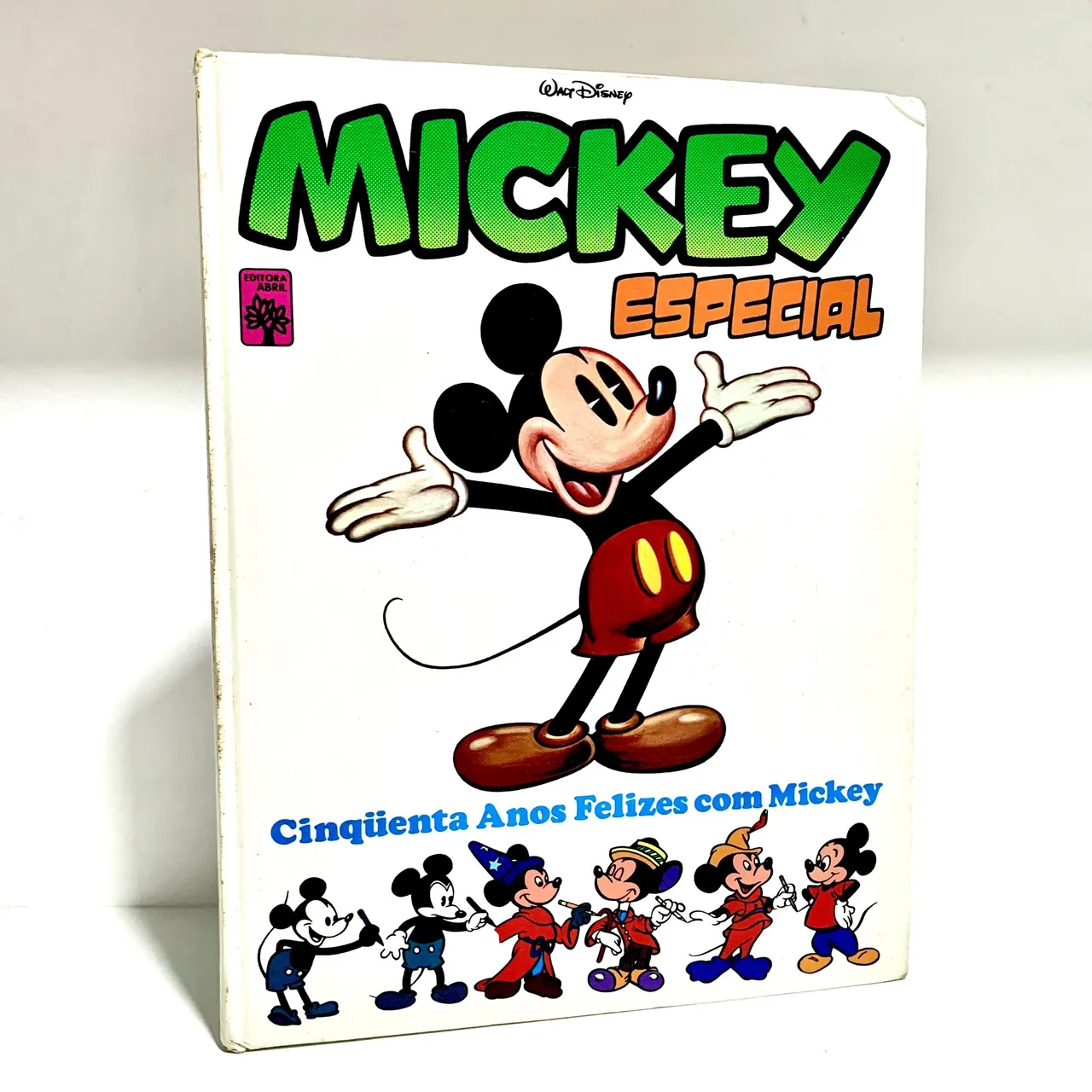 Livro Mickey 50 anos 1978 Editora Abril - Livros e revistas