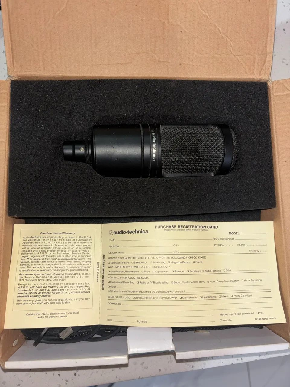Audio-technica AT2020 - Foto 2