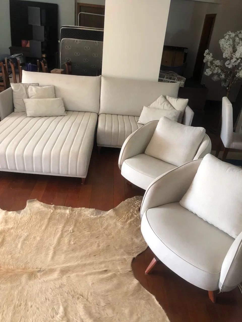 Conjunto sofá com 2 poltronas  - Foto 2
