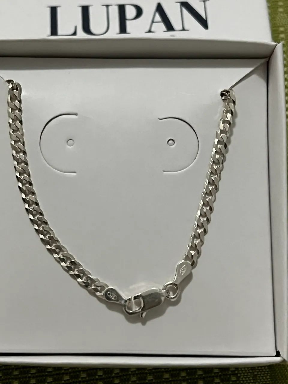 Pulseira em prata 925 modelo gourmet nova e linda  - Foto 3