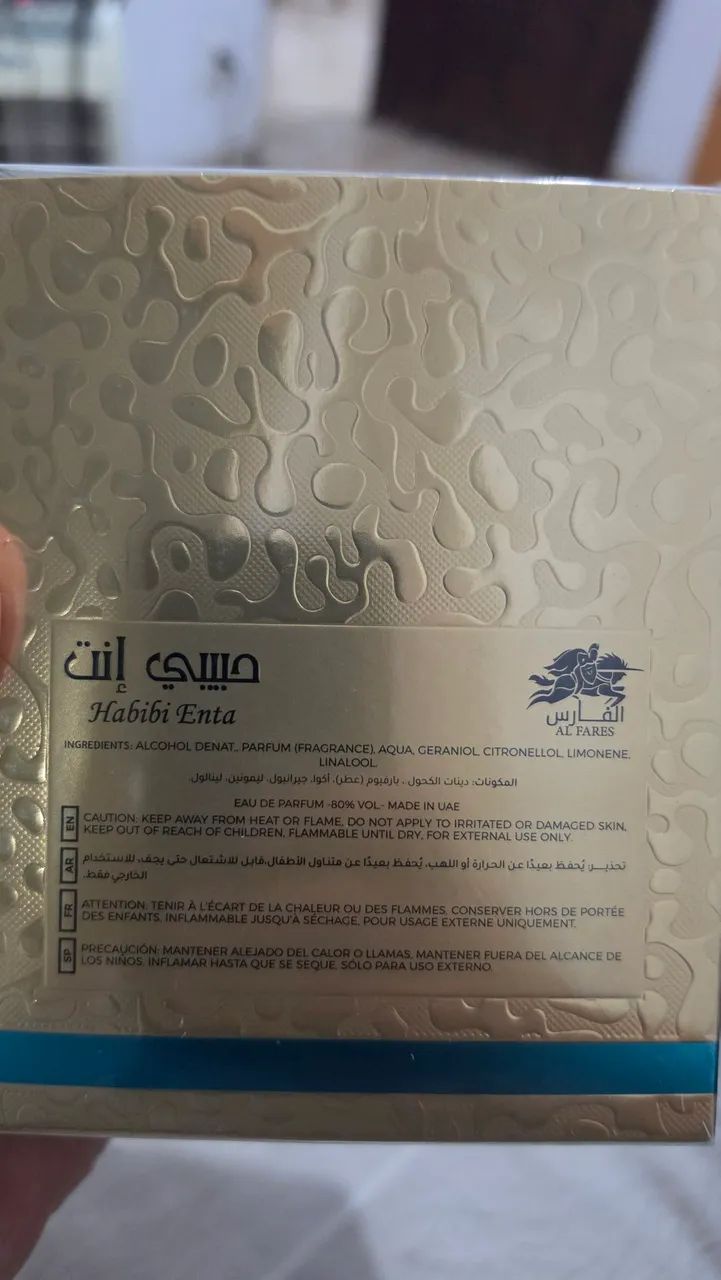 PERFUME ÁRABE ORIGINAL - Habibi Enta - Foto 3