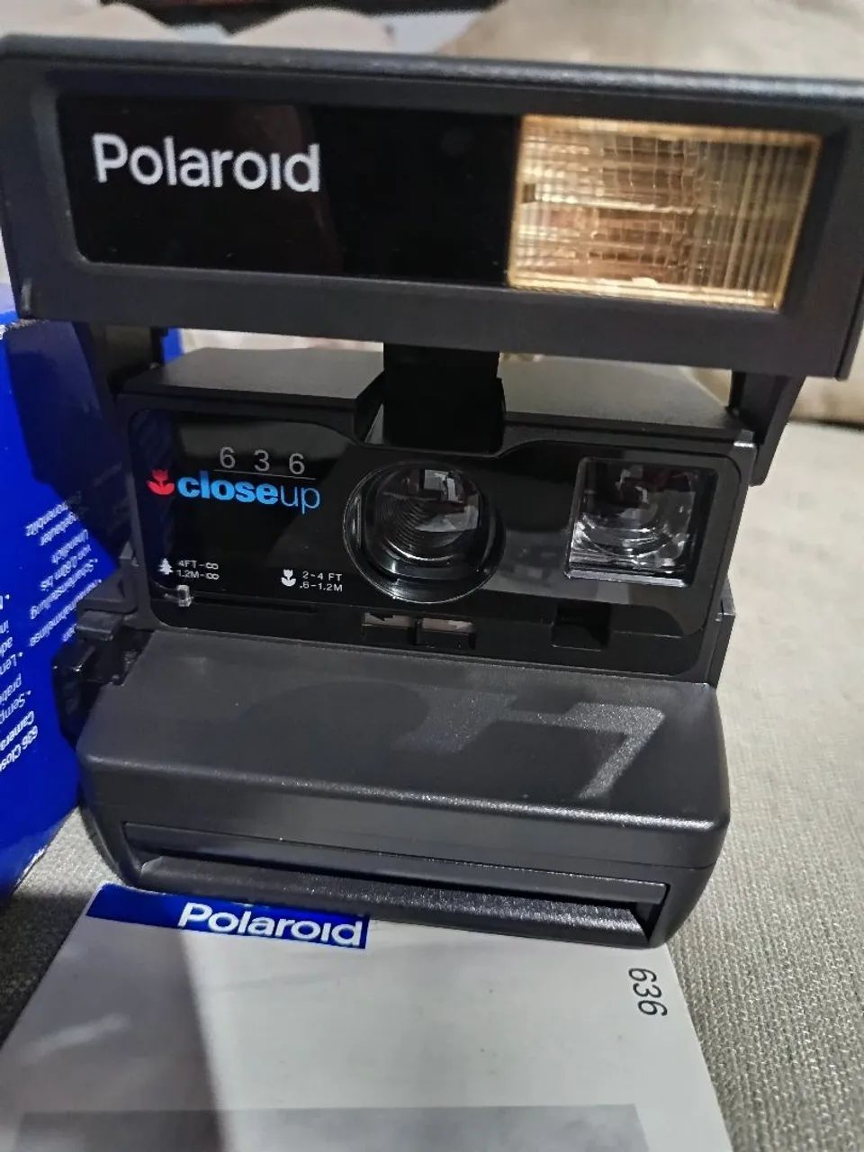 Polaroid 636 closeup caixa e manual para colecionador  - Foto 2