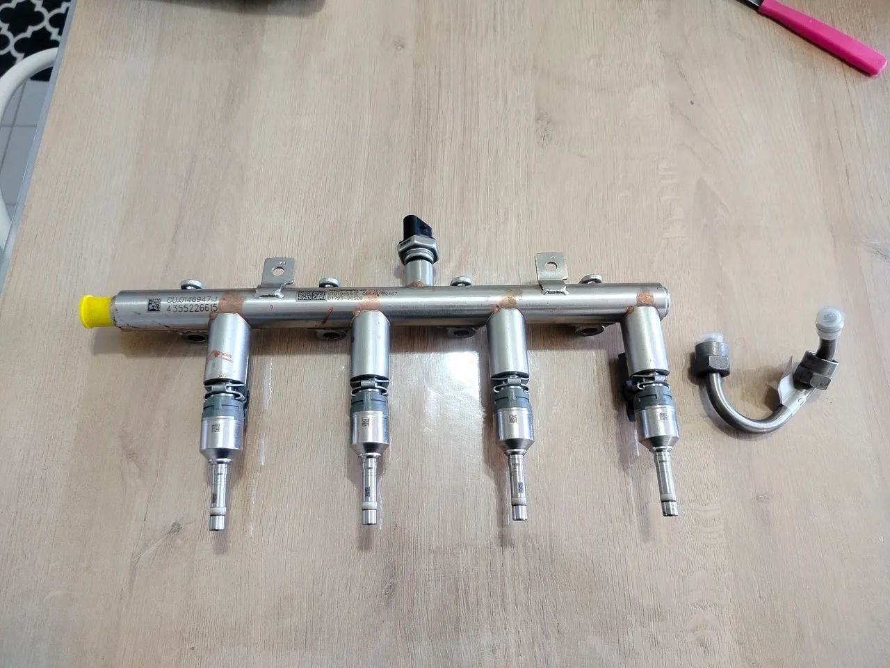 Bico injetor original motor jeep t270 1.3 turbo - Foto 4