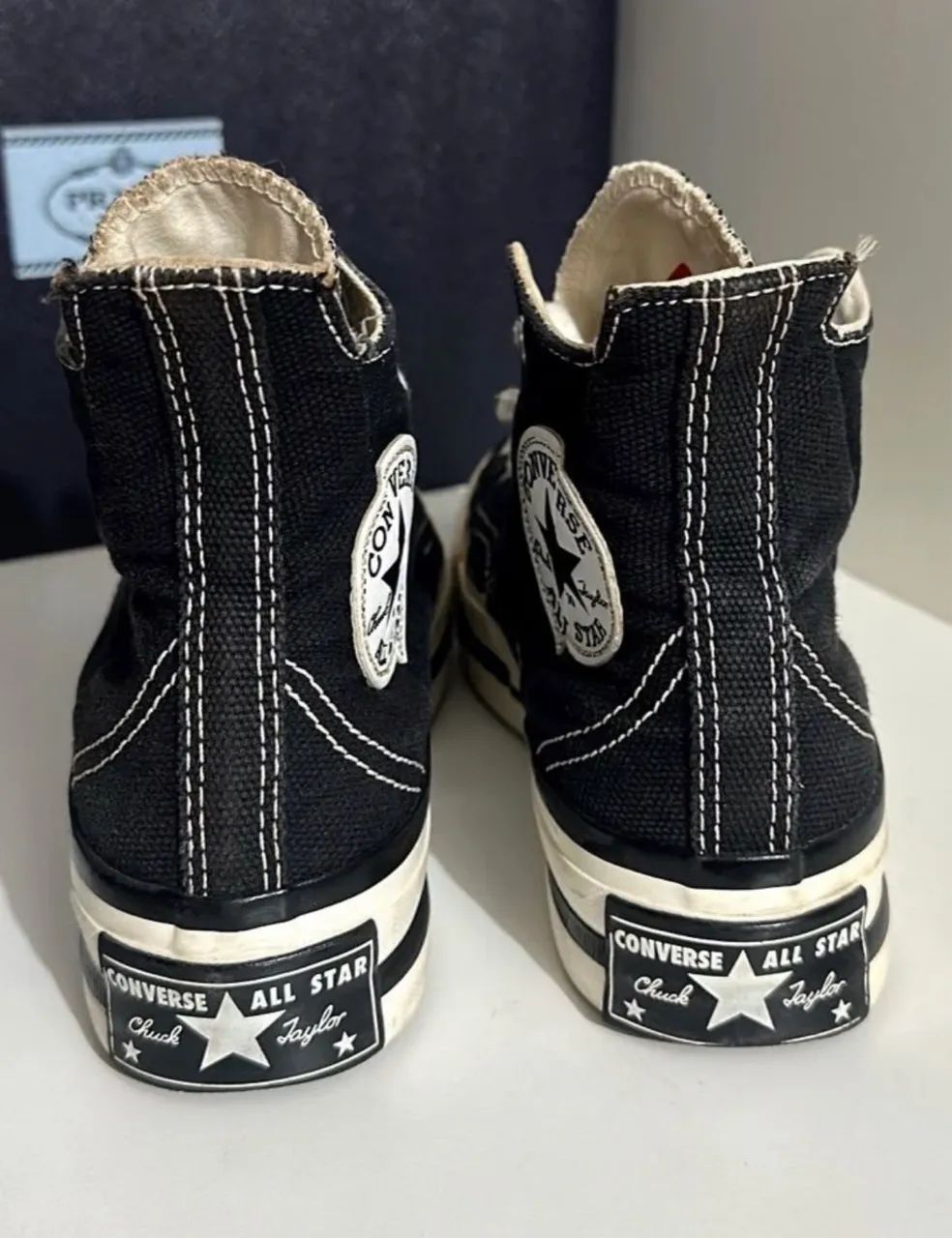 tênis converse chuck 70 plus preto  - Foto 2