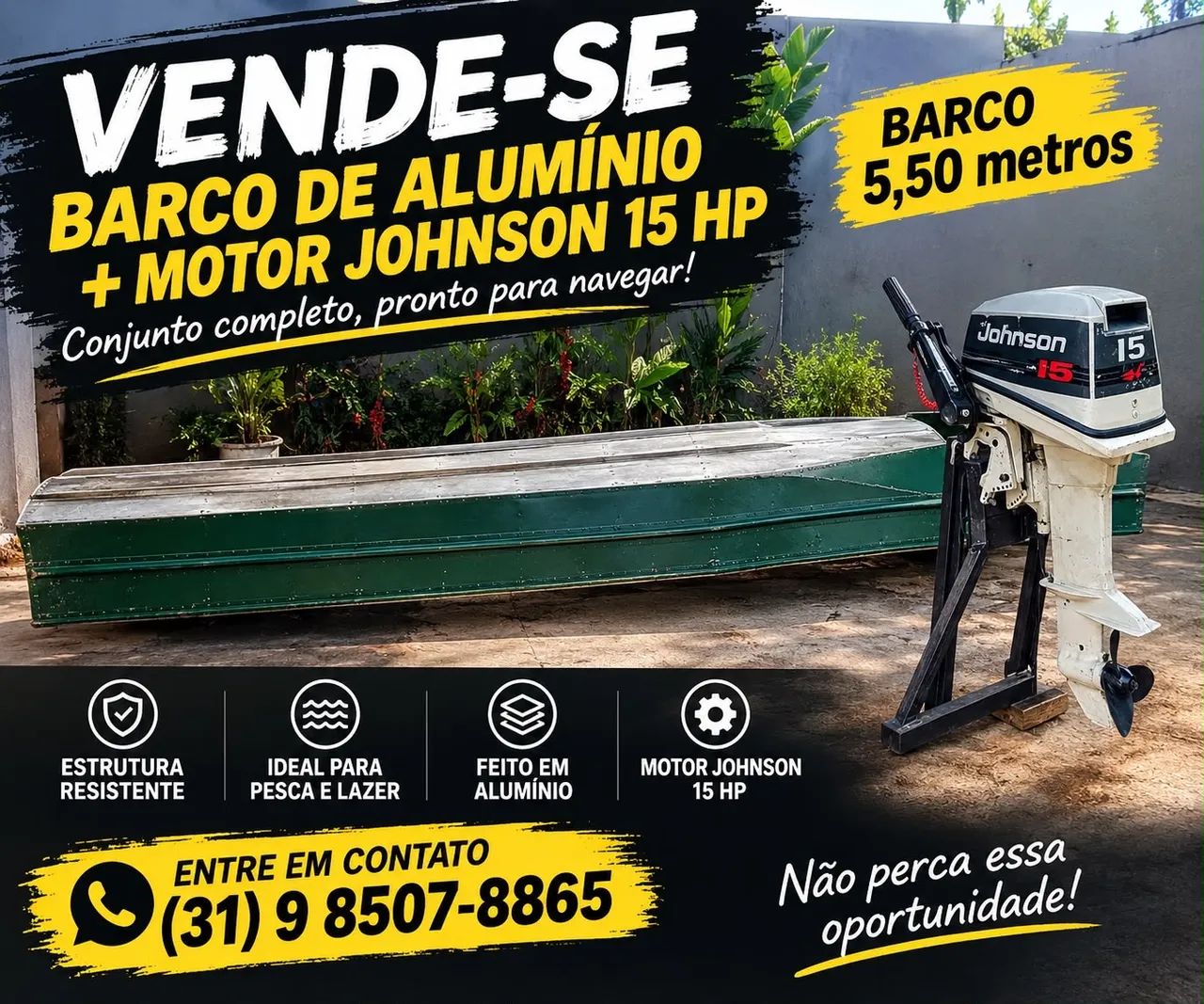 Vendo barco usado  - Foto 2