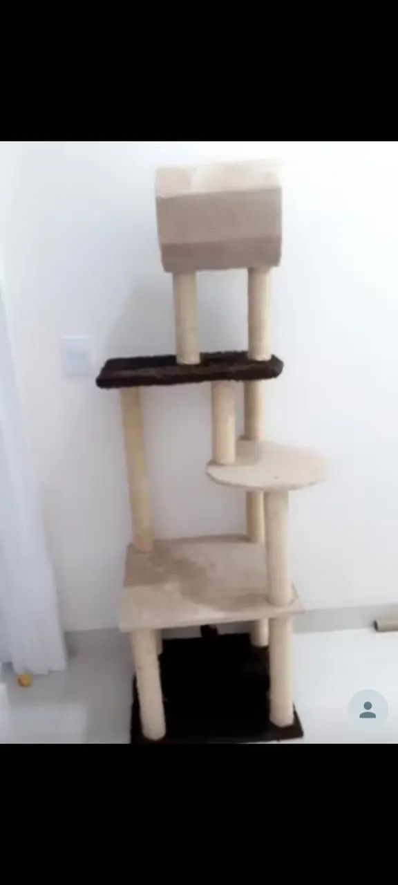 Arranhador Torre Brinquedo para Gatos (negociável) - Foto 2