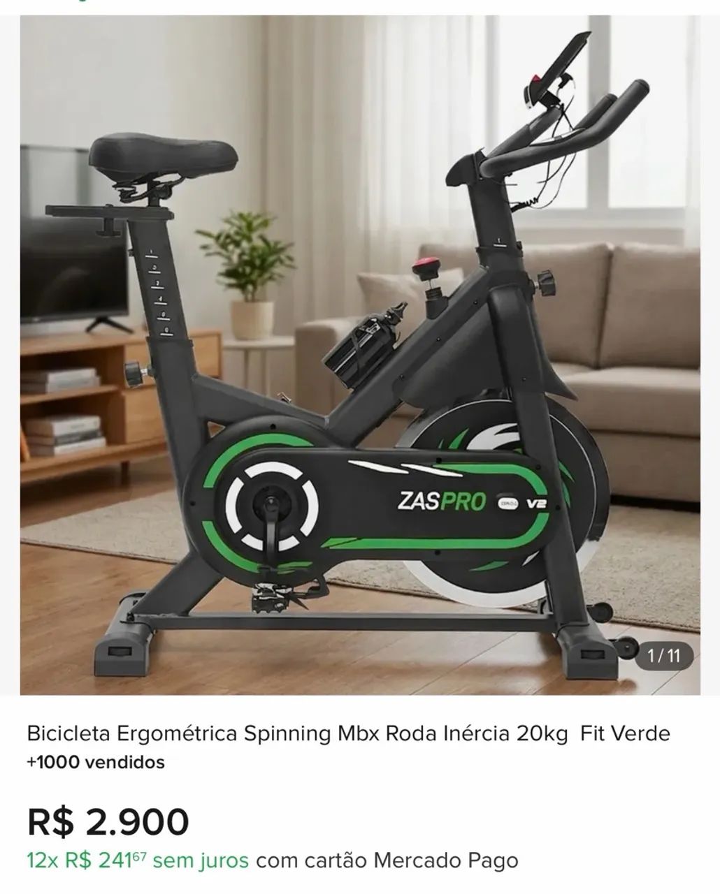 Bicicleta ergométrica  - Foto 2