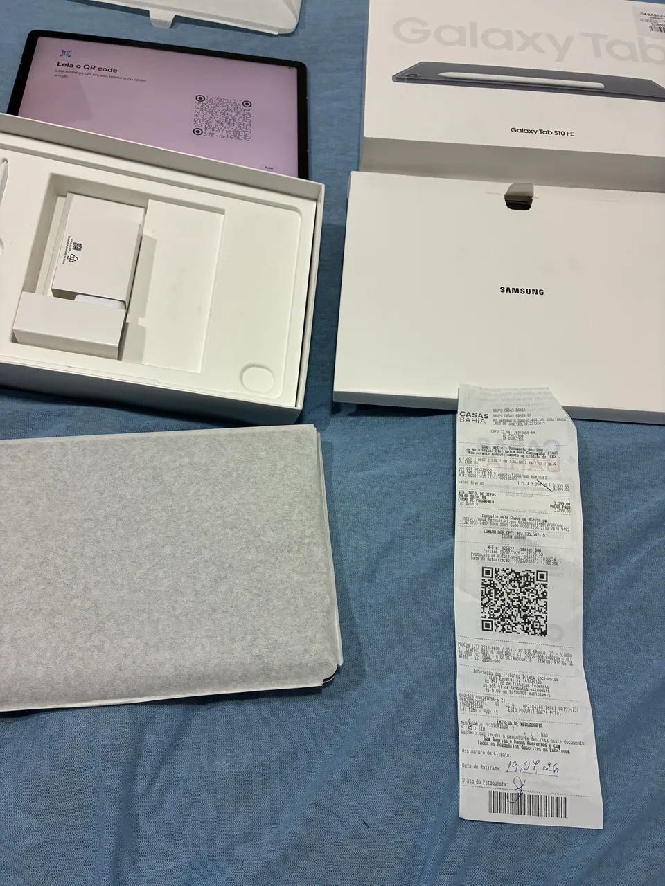 Tablet s10 FE com nota fiscal novo  - Foto 4