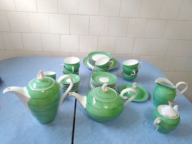 Conjunto porcelana, década de 50. Perfeito Estado - Foto 5
