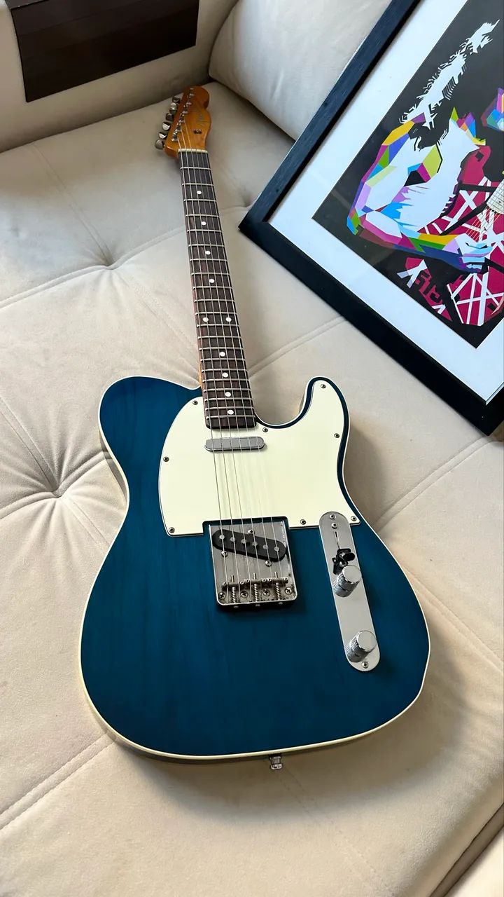 guitarra fender telecaster american deluxe