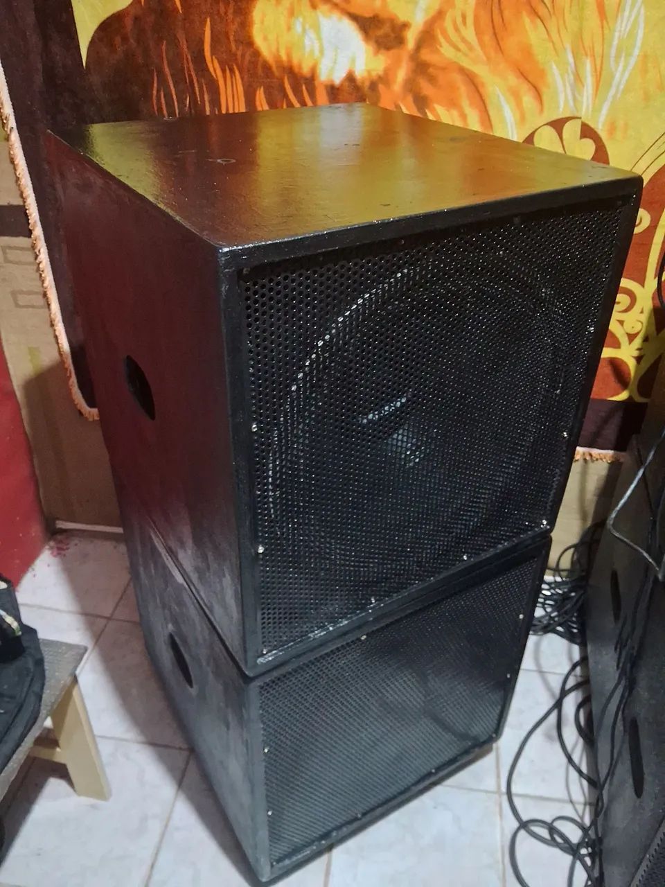 Par de caixas sub de 18 polegadas 800 watts rms  - Foto 3