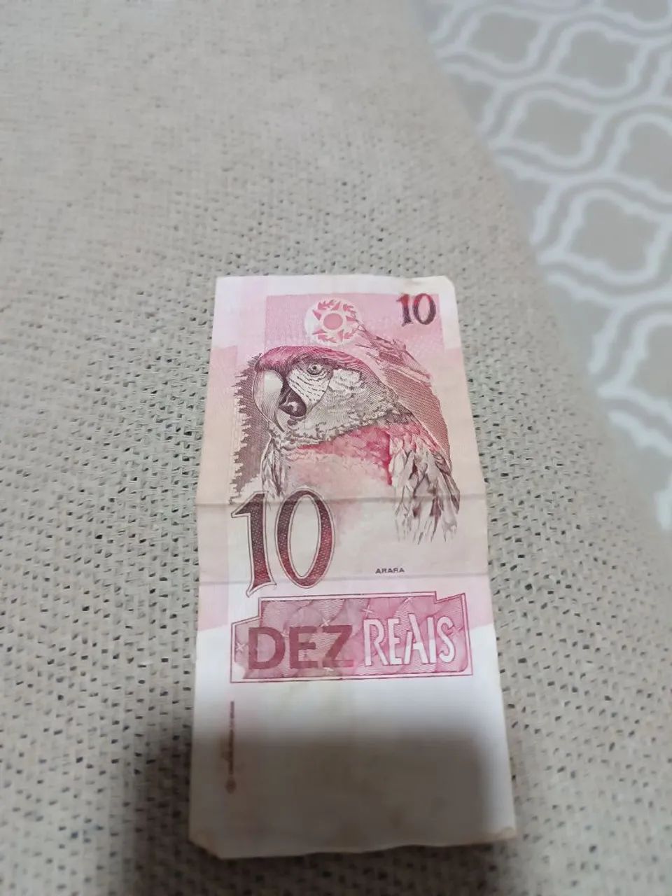 Nota antiga de R$10,00