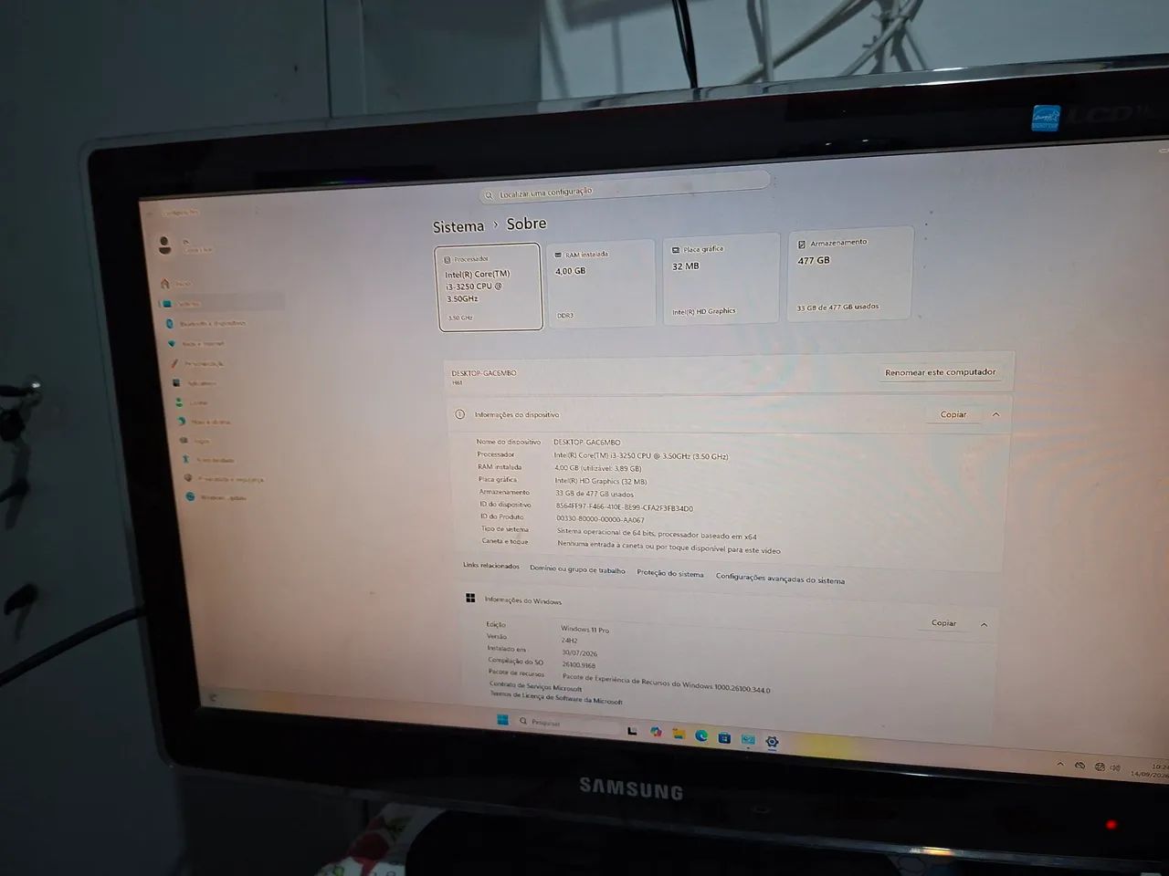 Computador com ssd nvme 512GB, ultra rápido  - Foto 5
