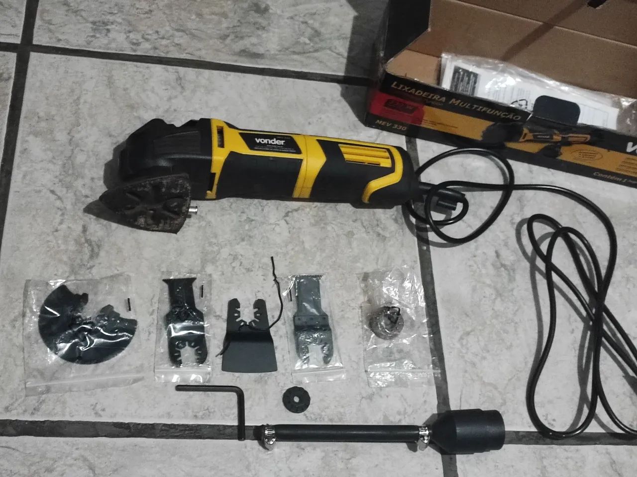 Ferramenta lixadeira multifunção 